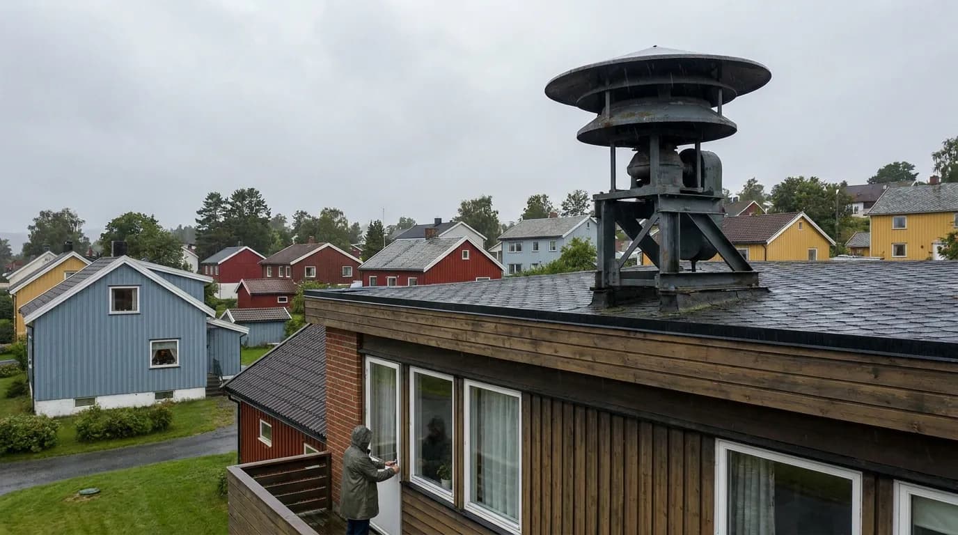 Praktisk illustrasjon av flyalarm som del av varsling og kommunikasjon hjemme.
