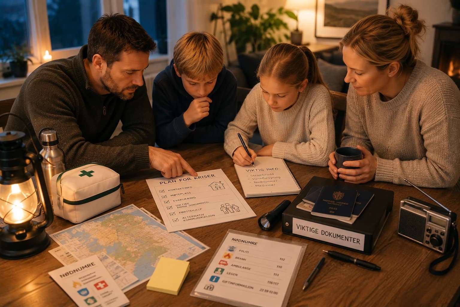 Alternativ illustrasjon for ordlistesiden om beredskapsplan på Forsvarlig.no.