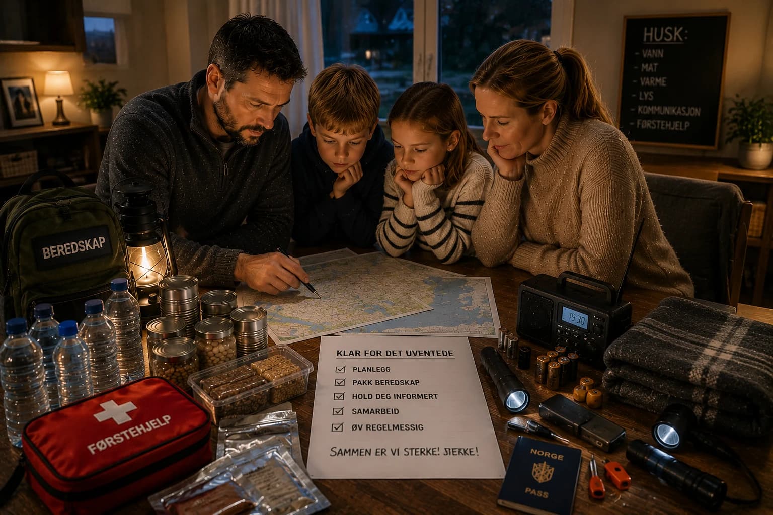 Alternativ illustrasjon for ordlistesiden om beredskapsplan på Forsvarlig.no.