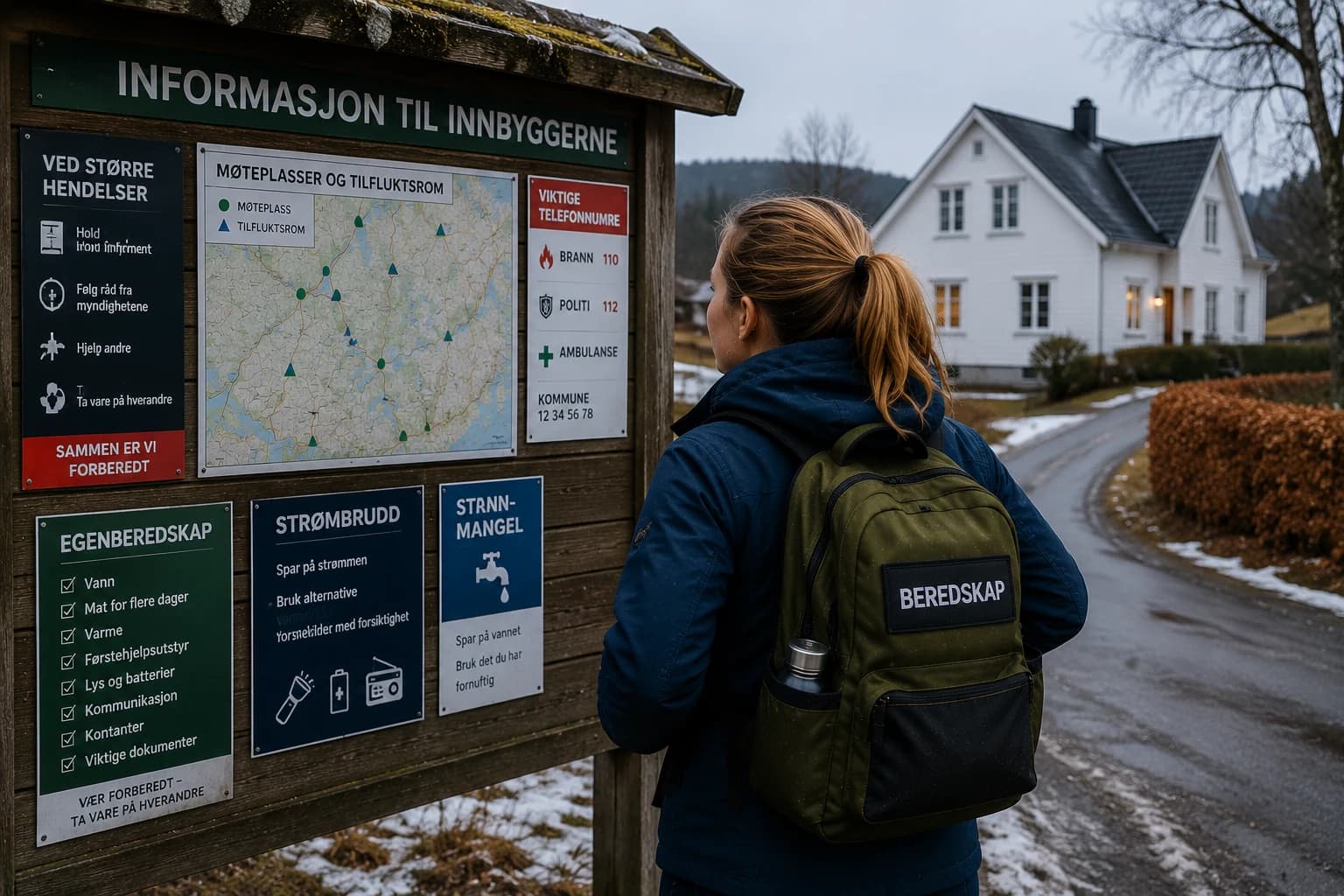 Alternativ illustrasjon for ordlistesiden om nodvarsel på Forsvarlig.no.