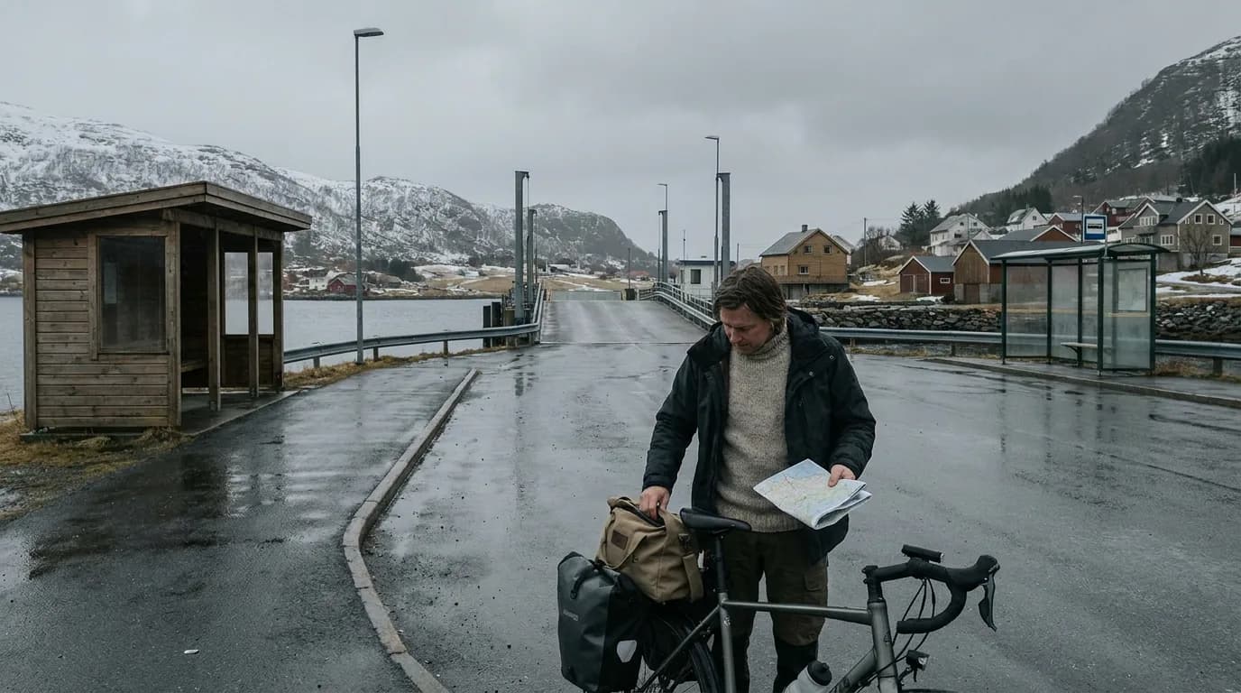 Praktisk illustrasjon av transportstans som del av hendelser som kan påvirke hverdagen hjemme.